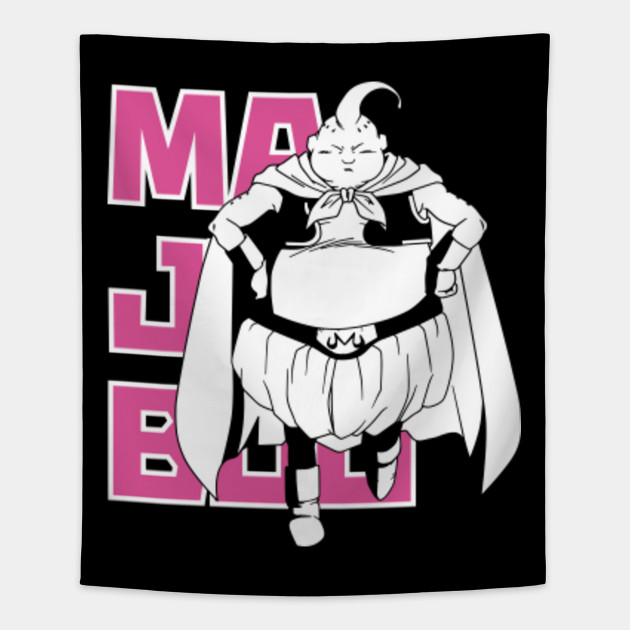 Majin Boo Dragon Ball Z Majin Boo Gobelin Teepublic Pl