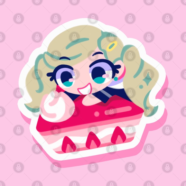 Ann Takamaki cake by OkiComa