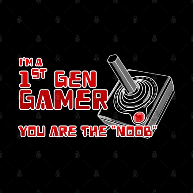 1st gen gamer you noob by Joselo Rocha Art