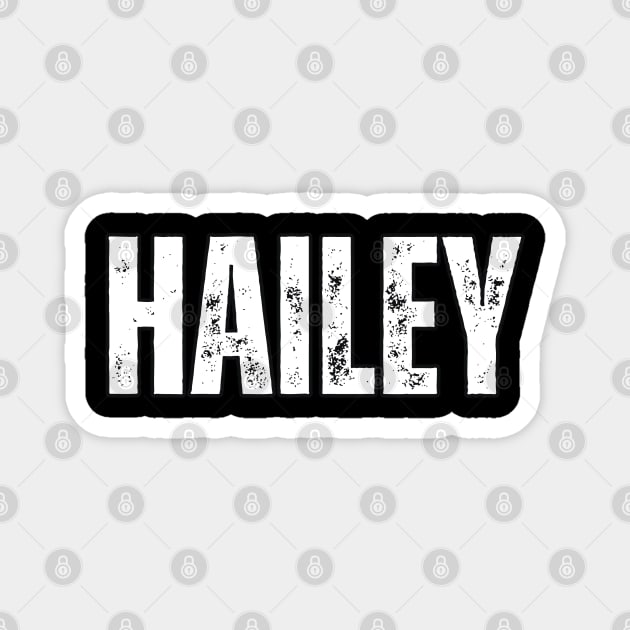 Hailey Name Gift Birthday Holiday Anniversary Magnet by Mary_Momerwids