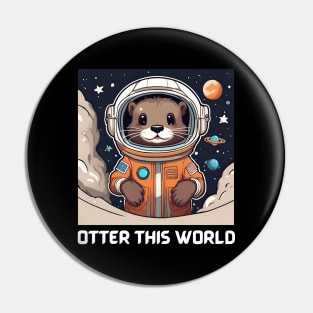 Otter this World | Otter Pun Pin