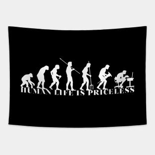 'Human Life Is Priceless' Human Trafficking Shirt Tapestry