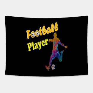 FOOTBALL PLAYER Tapestry