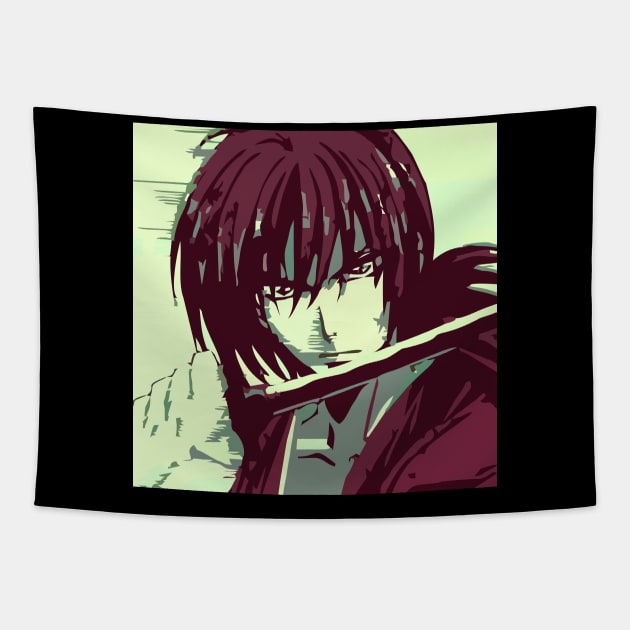 Kenshin Himura Tapestry by BarnawiMT