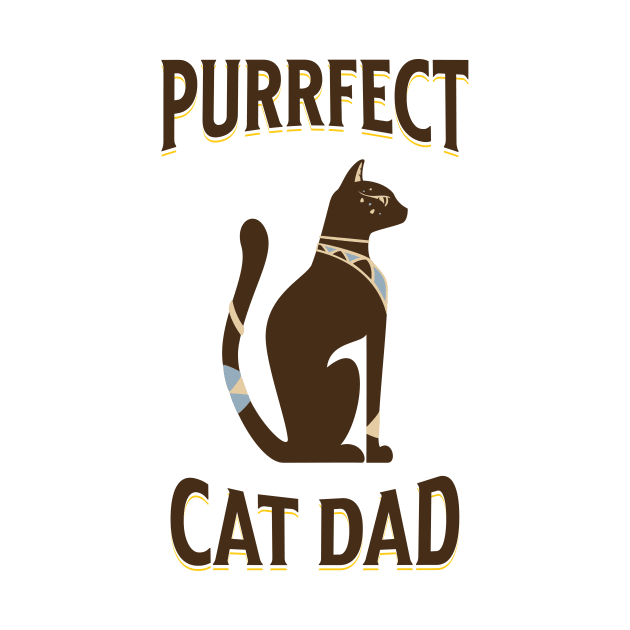 Purrfect Cat Dad by NICHE&NICHE