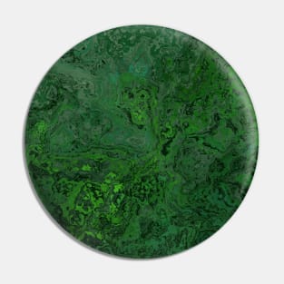 Green Marble Fluid Pour Pin