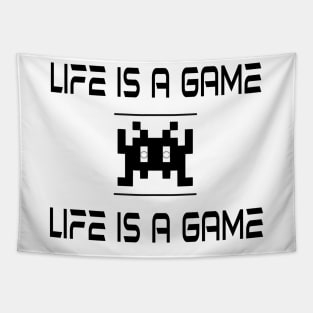 80's Gamer Life Sci Fi Alien Tee Tapestry