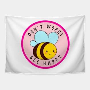 Don't worry, Bee happy Tapestry