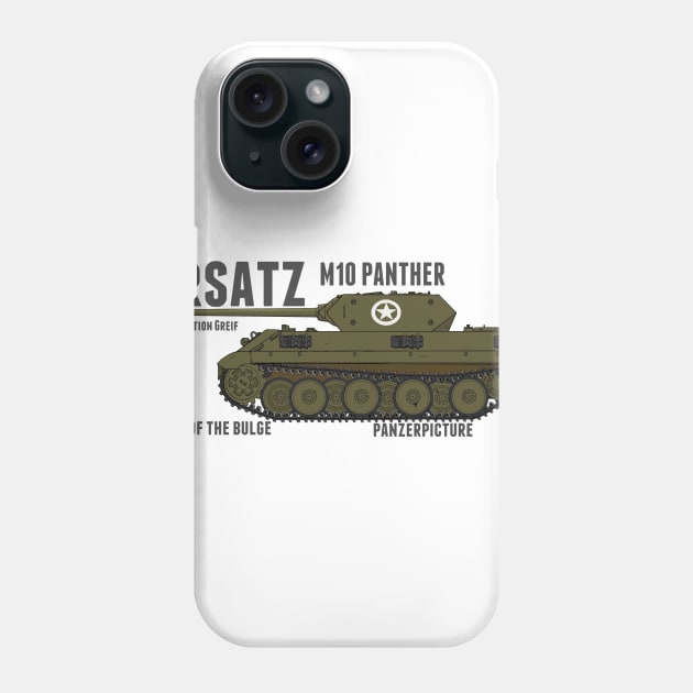 Ersatz M10 Panther. Phone Case by Panzerpicture