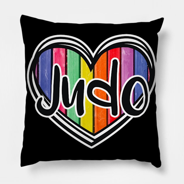 Judo boy or girl Pillow by SerenityByAlex