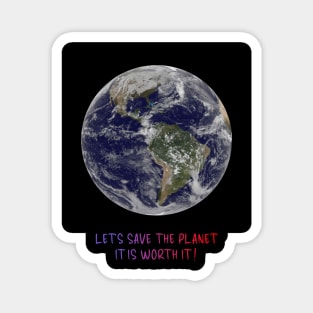 Celebration of Our Endangered Planet Earth, Save It Magnet