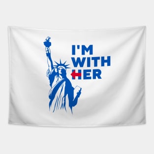 The I'm With Her Tapestry