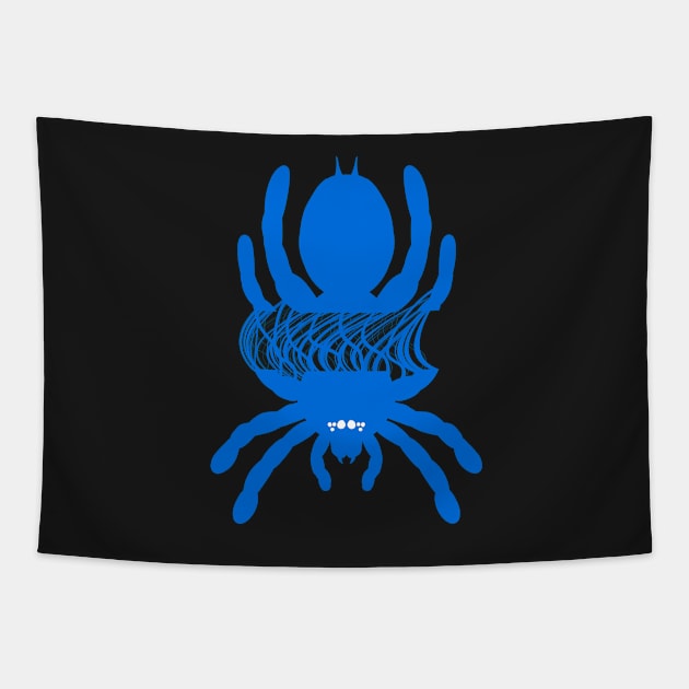 Tarantula Silhouette V8 Tapestry by IgorAndMore