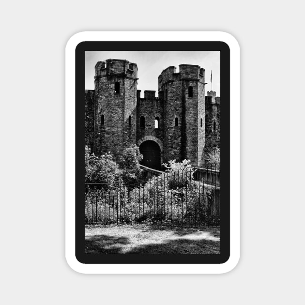 Cardiff Castle Magnet by newbeltane
