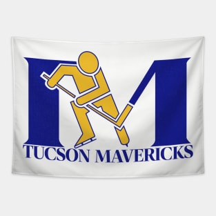 Defunct Tucson Mavericks Hockey 1976 Tapestry