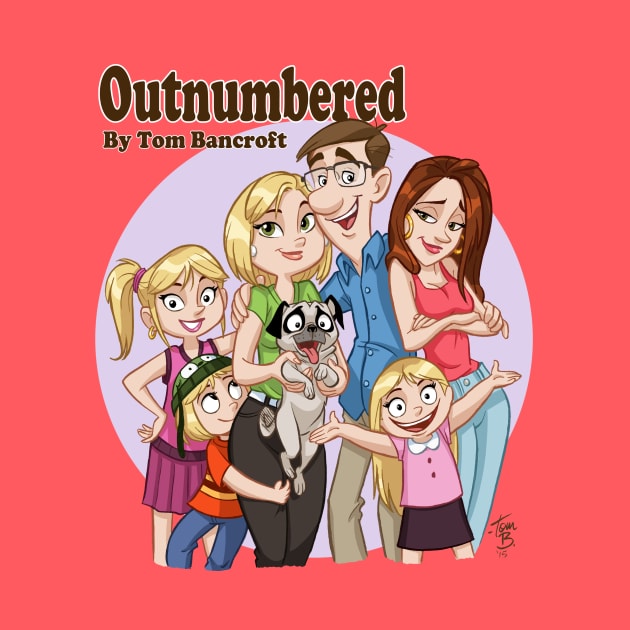 Outnumbered webcomic t-shirt by TomBancroft