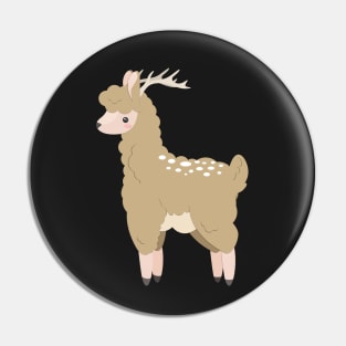 Deer Llama Pin