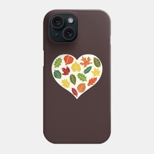 Heartfelt Autumn | Brown Phone Case