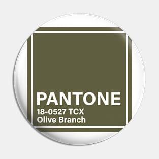 pantone 18-0527 TCX Olive Branch Pin