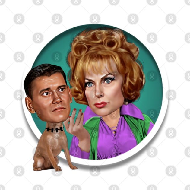 Bewitched - Endora and Darrin by Zbornak Designs