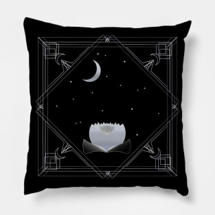 Moonlight Blossom Pillow