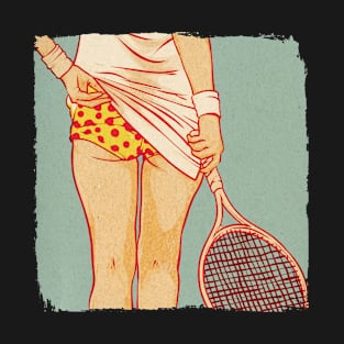 Sexy Tennis Girl T-Shirt