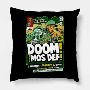 mf doom mosdef Pillow