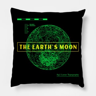 The Beautiful Earth' Moon Pillow