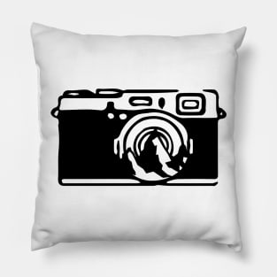 Mountain Camera Pillow