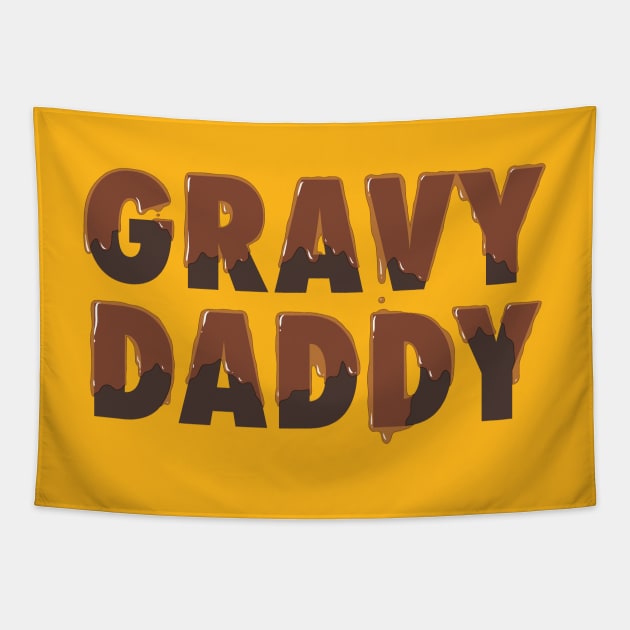 Gravy Daddy Tapestry by Adamtots