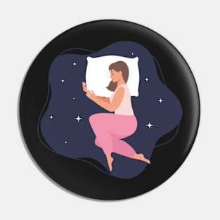 most likely to take a nap Sticker Pin