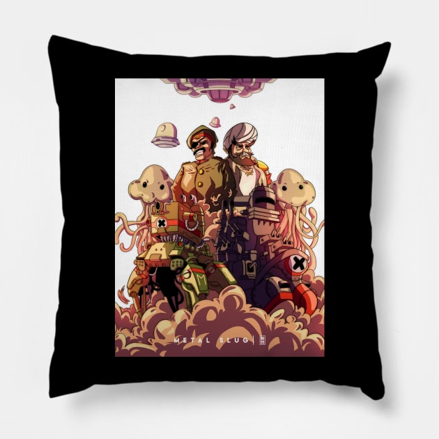 Metal Slug Pillow by NessSquare