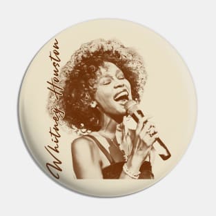 Whitney Houston Pin