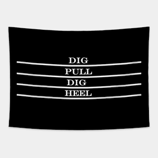 Dig, a pull a dig a heel tap dancing Tapestry