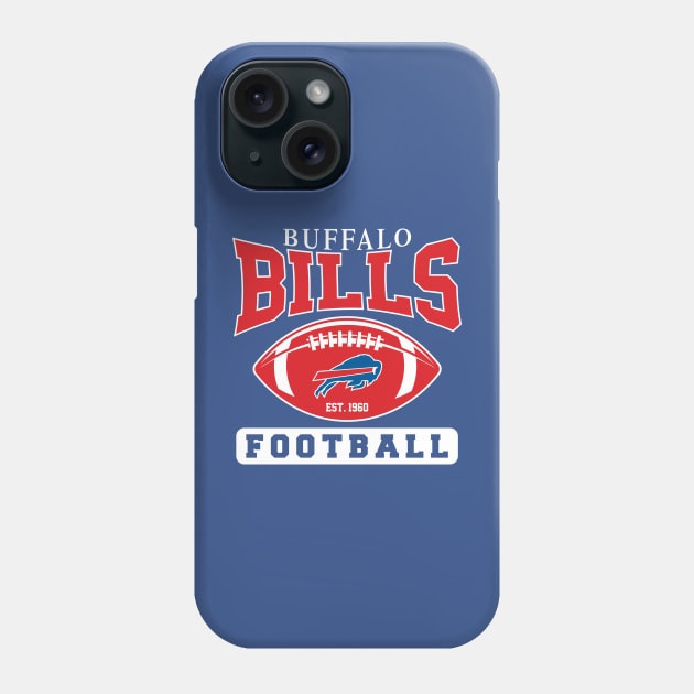 Buffalo Bills - Est. 1960 Football Phone Case by Purwoceng