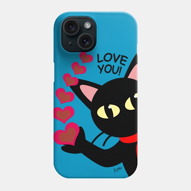 Love you! Phone Case by BATKEI