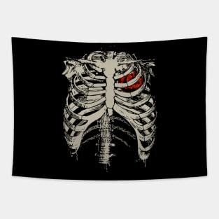 Ribs & Heart Tapestry