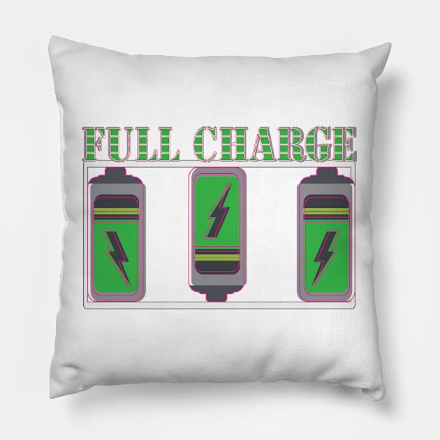 Full Charge Pillow by GilbertoMS