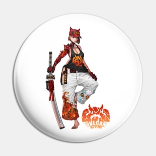 Lava Devil Pin