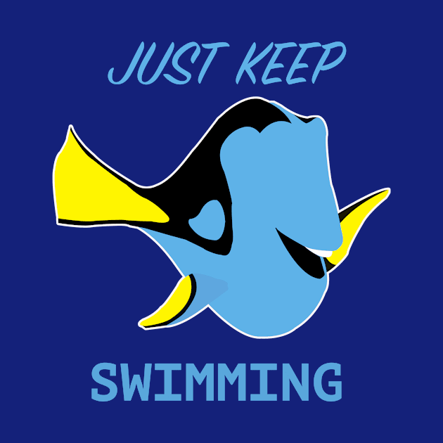 Just Keep Swimming - Dory by LuisP96