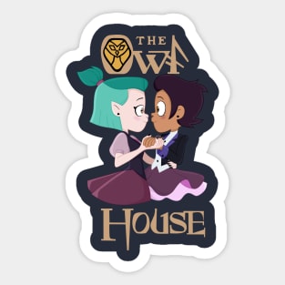 The Owl House Luz Noceda and King Sticker - Sticker Mania
