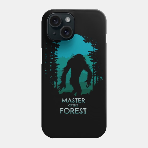 Bigfoot The Mysterious of the Forest Phone Case by KewaleeTee