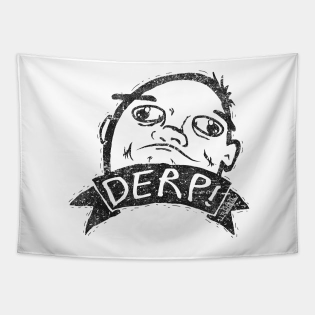 Urban Dictionary: DERP! Tapestry by BeanePod