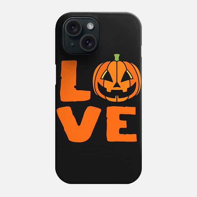 Love Halloween Phone Case by nickbeta