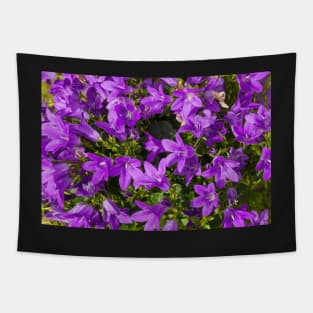 Campanula Flowers Tapestry