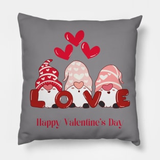 Valentine's gnomes Pillow