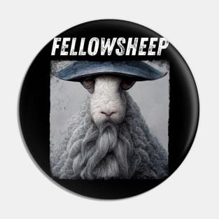 Fellowsheep - Wizard Sheep - Funny Pin