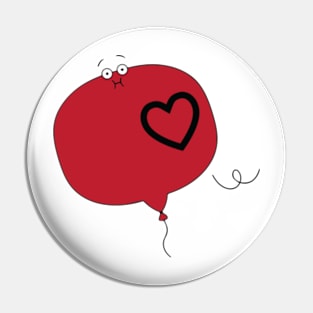 Red Balloon Pin