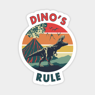 Dino's Rule Magnet