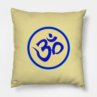 Om Spirituality Awareness Meditation Yoga Pillow